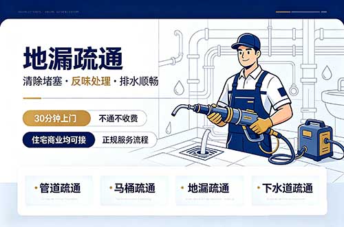 句容地漏疏通