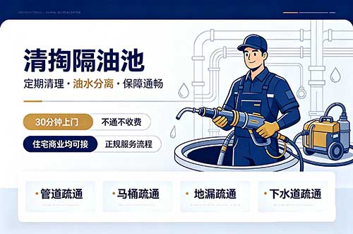 句容清掏隔油池